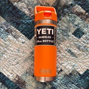 YETI Rambler 18oz Bottle - Orange